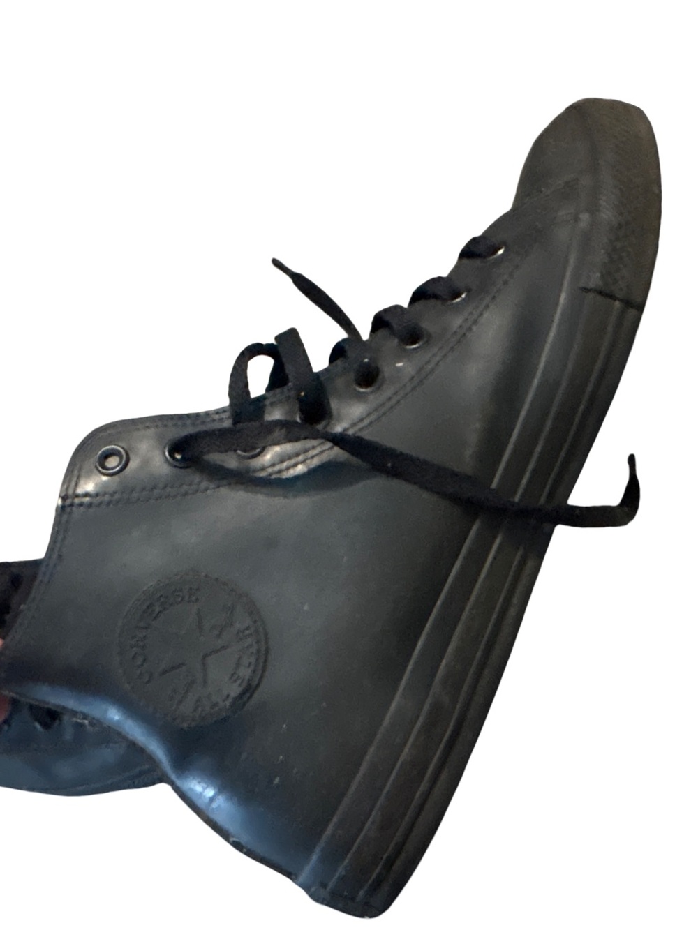 Rubber Converse Chuck Taylor’s - size M 10 / W 12